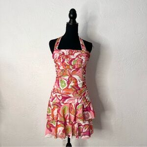 Y2K my michlle floral retro dress